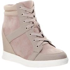NIB Call It Spring Qanna-14 Wedge Sneakers Grey size 7