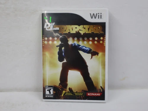 Def Jam Rapstar (Wii, 2010) CIB