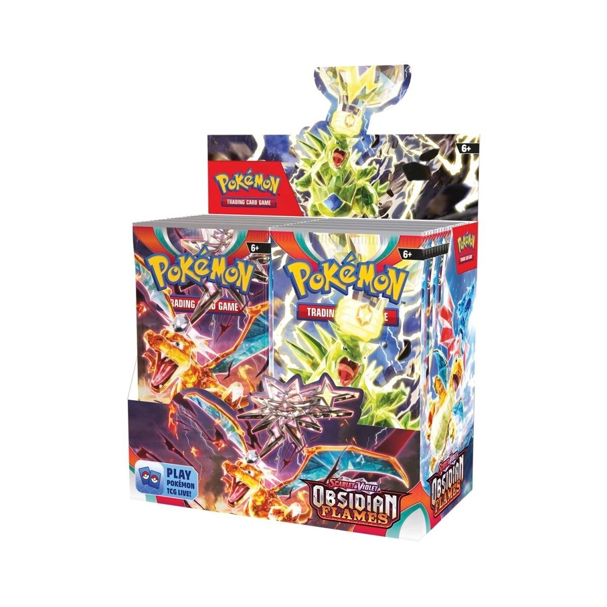 pokemon trading card games sv3 obsidian flames booster bundle Pokemon Scarlet & Violet Obsidian Flames Booster Box