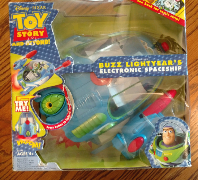 buzz lightyear spaceship