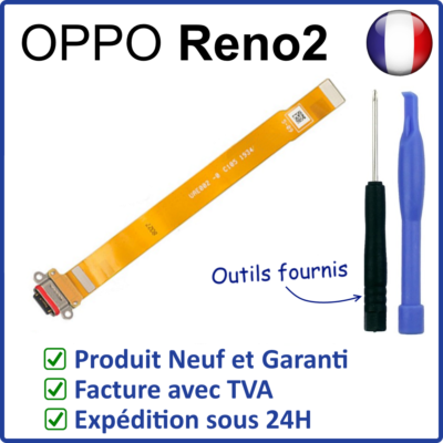 Connecteur De Charge Pour Oppo Reno2 - Neuf, Universel, Compatible Avec Plusieurs Modèles