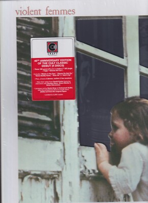 violent femmes début 3x lp + 7'' box set deluxe   sealed 180 gram limited 5000