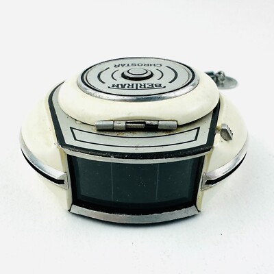 Vintage 1952 Bertram Chrostar Light Meter Selenium Cell Not