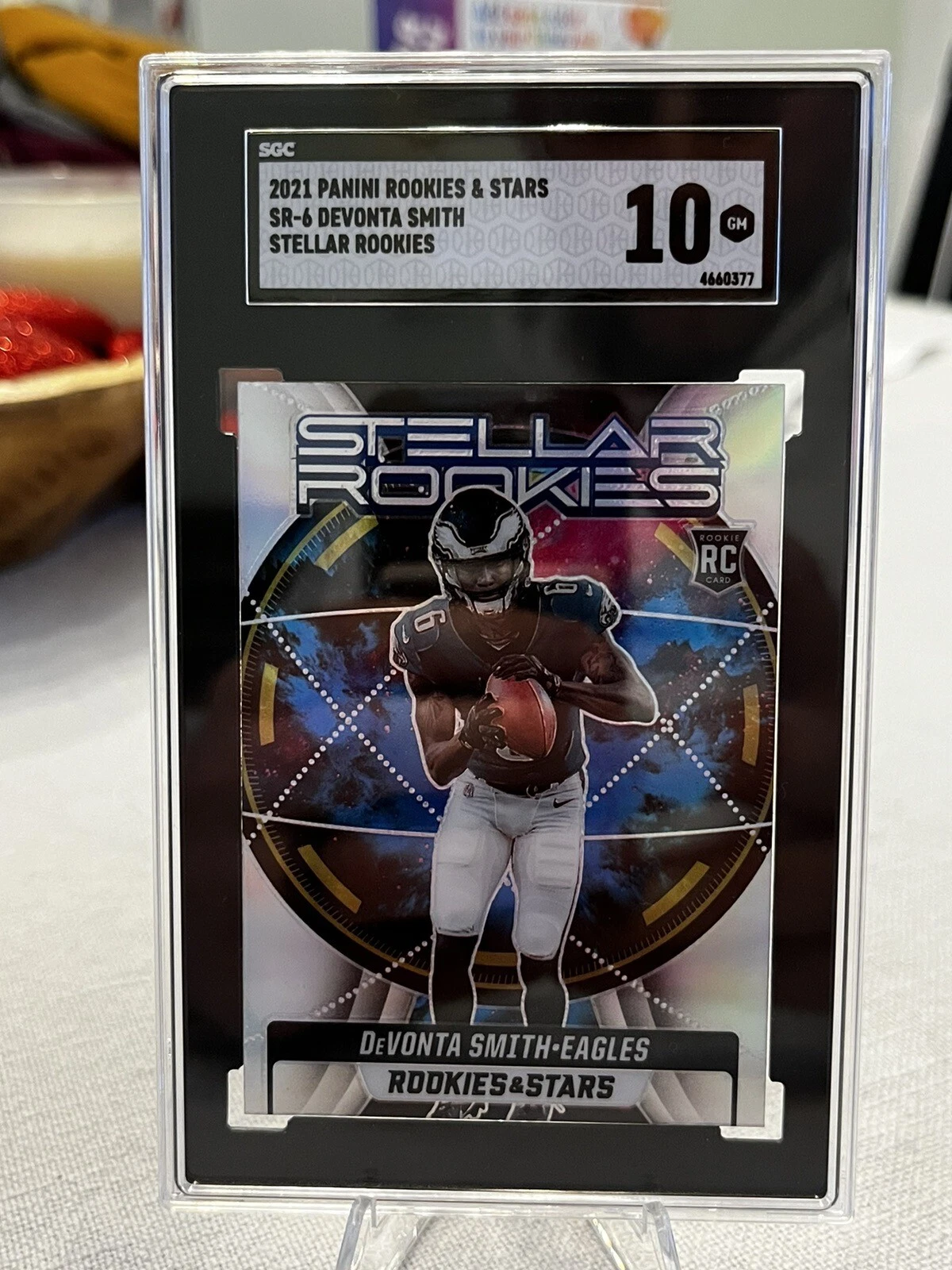DeVonta Smith Panini Rookies & Stars Stellar Rookies #SR6 Longevity