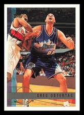Greg Ostertag #187 1997-98 Topps Utah Jazz