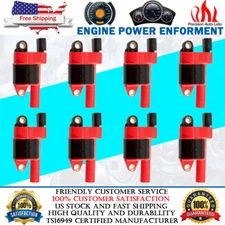 HIGH Performance Ignition Coil 12573190 Round Style For GM 4.8 5.3 6.0 6.2 7.0V8