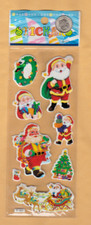 Christmas Stickers with Wreath, Tree, Santa  Reindeer - Free Shipping