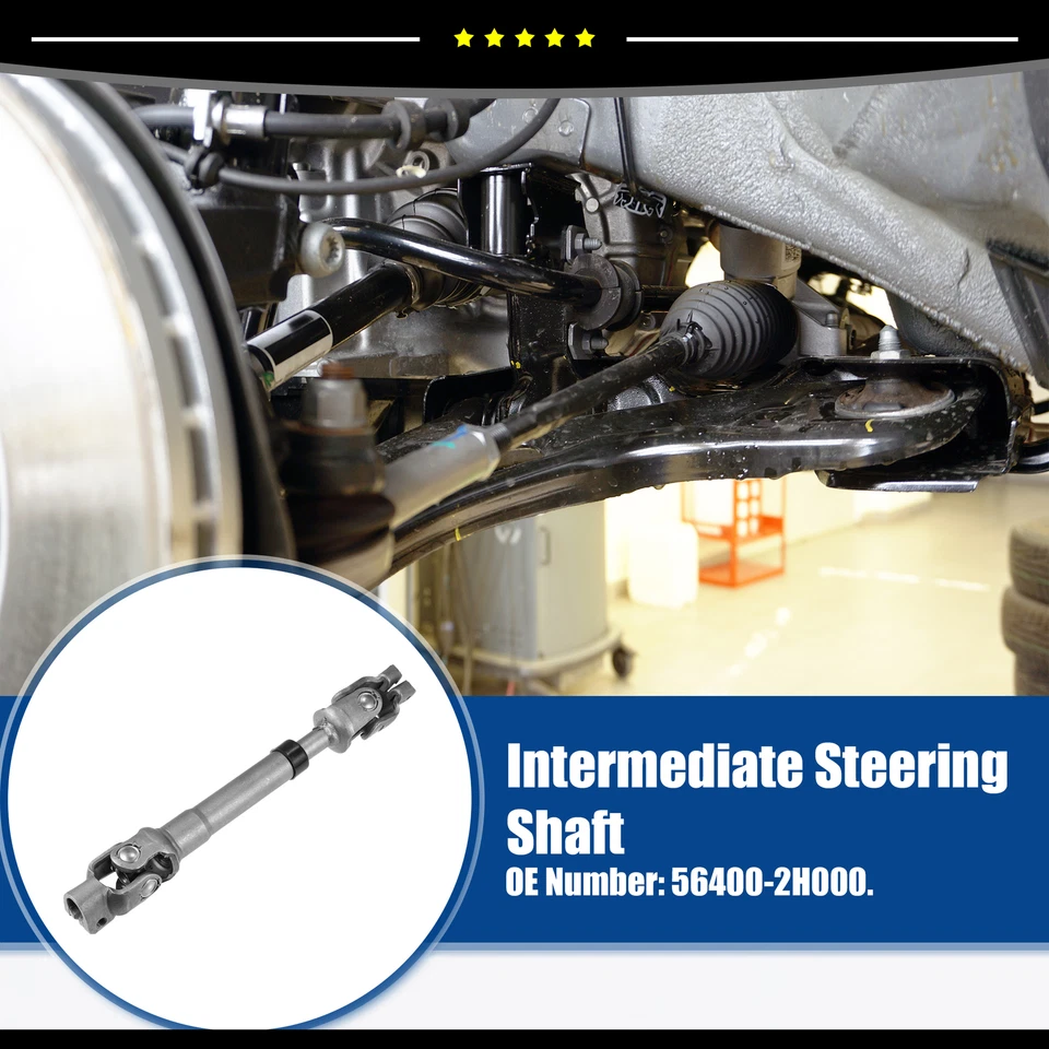 Pieza de 1 columna de dirección eje intermedio apto para Hyundai Elantra Foto 2 de 4