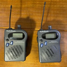 2 Radio Shack Two-Way Family Radio 14 Channel 21-1807 personal FM Transceiver
