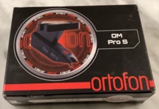 ORTOFON OM NEW CARTRIDGE AND NEW GENUINE ORTOFON PRO-S STYLUS IN ORIGINAL BOX