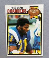 1979 Topps Football Fred Dean #152 San Diego Chargers