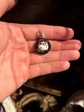 Sanrio Hello Kitty Ueno Panda Mini Figure Charm Zip Pull