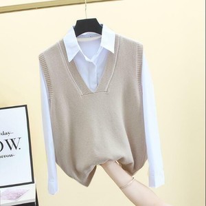 sleeveless knitted jumper womens