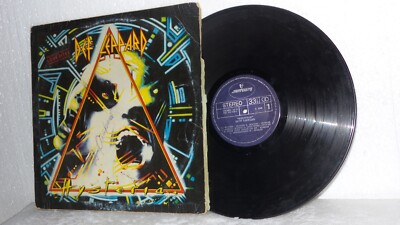DEFF LEPPARD - LP ''HYSTERIA 1989'' ORIGEN BOLIVIA !!! MEGA RARO