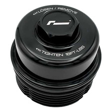 Alloggiamento filtro olio billet Racingline per Audi S4 S5 RS4 RS5 SQ5 B9 2017-