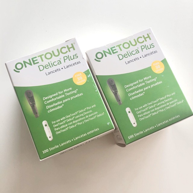 200 One Touch Delica Plus Lancets Exp 2023 or later, New in Box and Sealed eBay