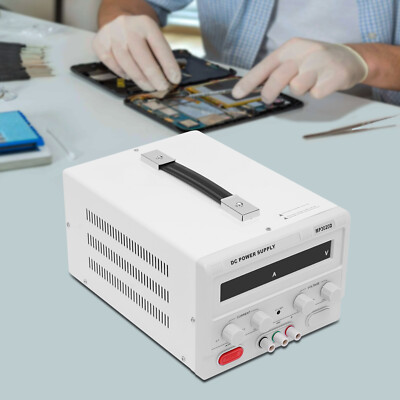 Portable DC Regulated Power Supply 32V 20Amp Precision Adjustable w/ Power Line~