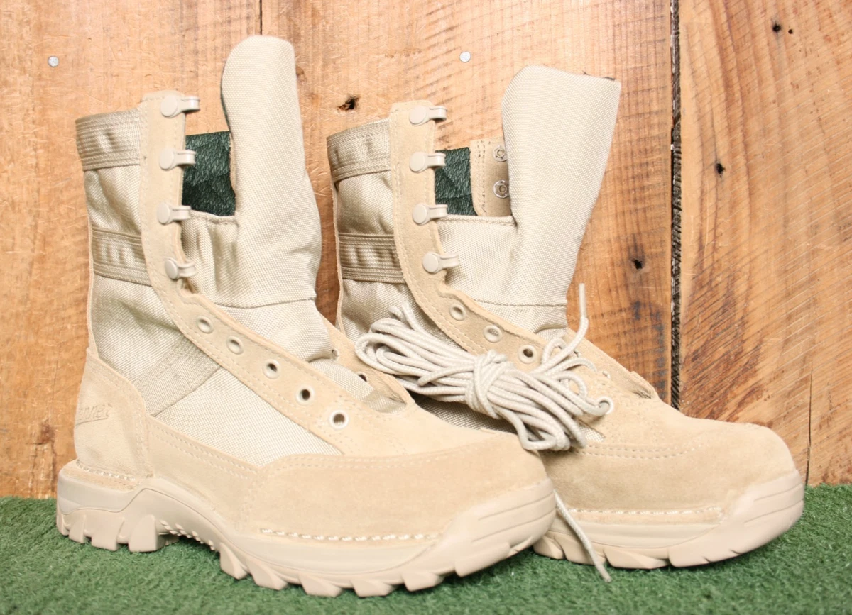 DANNER 'Rivot TFX 8' Tan Gore-Tex 400g Insulated Combat Boots Women's Sz. 6.5 M