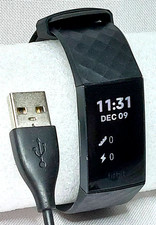 Fitbit Charge 3 Fitness Tracker Watch FB409 Black - Tested