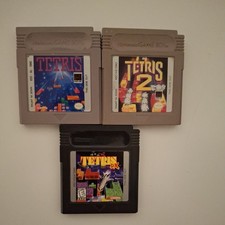 3 Games for GameBoy Tetris DX, Tetris, Tetris Plus All Work Great