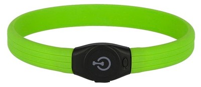 Kerbl LED Dog Collar Maxi Safe Green