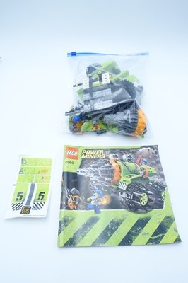 LEGO POWER MINERS THUNDER DRILLER 8960 SEHR GUTER ZUSTAND VOLLSTÄNDIG NEUE