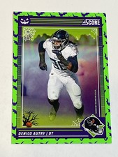 2024 Score-A-Treat Football Green Bats #277 - Denico Autry - Houston Texans