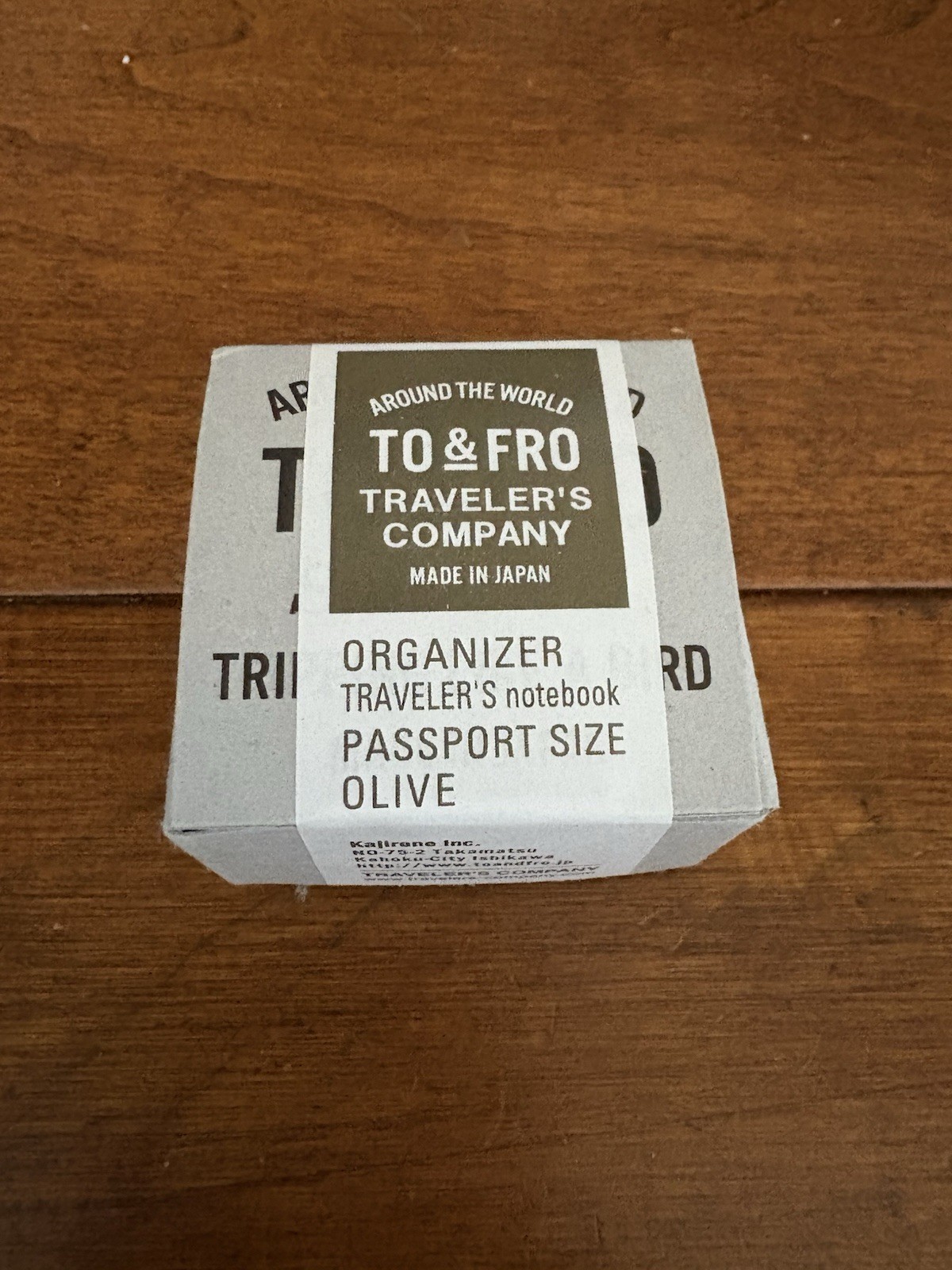 TO&FRO Traveler’s Company/Notebook Traveler’s Organizer/Passport/Olive