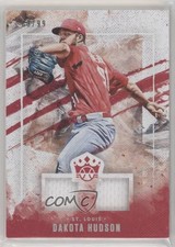 2019 Panini Diamond Kings DK Materials Holo Silver 63/99 Dakota Hudson 0q3