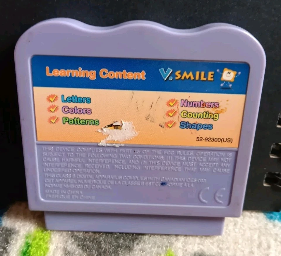 Vtech V.Smile Replacement Bob the Builder BOB'S BUSY DAY Game Cartridge - Image 2 of 2