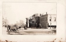 Street View Main St., Muir MI Michigan RPPC Photo Postcard COPY