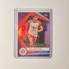 2023-24 Topps Bayern Munich Fan Set Leon Goretzka Purple Parallel /299 FCB-11