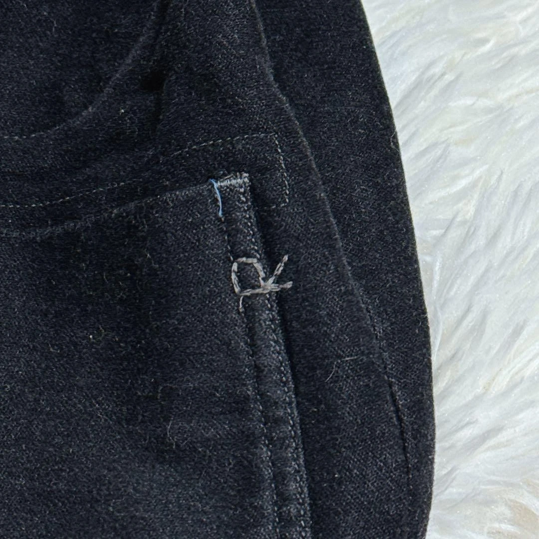 45R 45rpm Mole 908ALL Coverall Jacket Black Cotton Stand Collar Size 2 M Japan - product detail image 6
