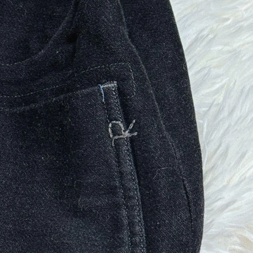 45R 45rpm Mole 908ALL Coverall Jacket Black Cotton Stand Collar Size 2 M Japan image 6