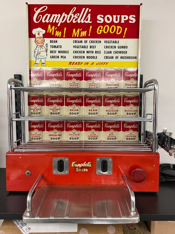 Campbells Soup Warmer Display Cans - Image 3 of 4
