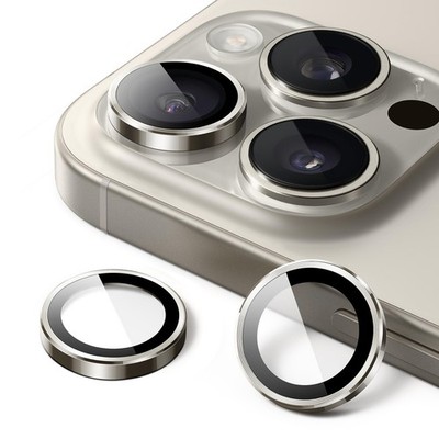 Kameraschutz für iPhone 16 Pro 6,3 Zoll und iPhone 16 Pro Max 6,9 Zoll, 9H Ge...