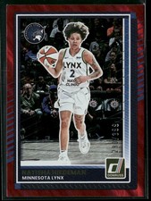 2025 Donruss WNBA #72 Natisha Hiedeman Red Lava #/399 LYNX