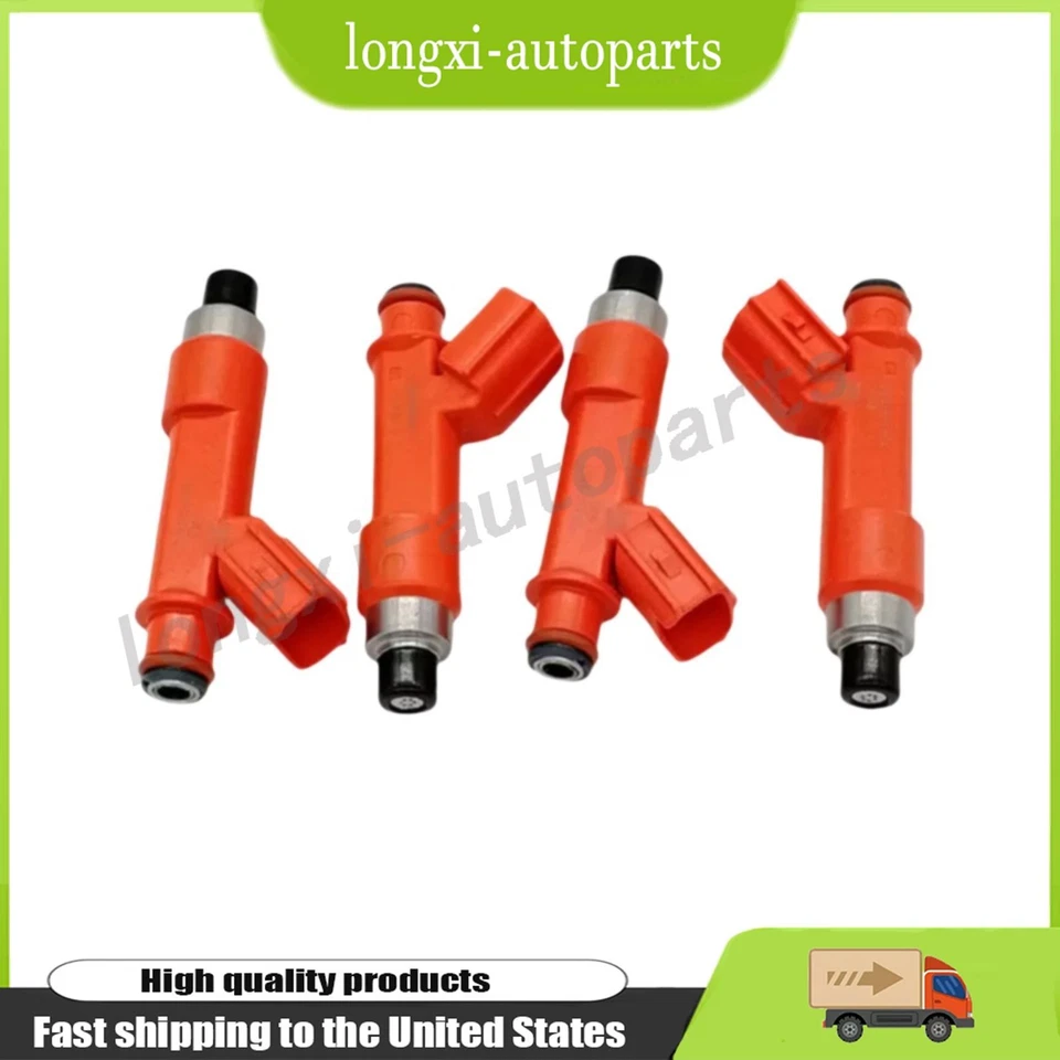 4x Inyectores de combustible para Toyota Corolla 1,8 L 1998-2008 y Matrix 1,8 L 2003-2008 Foto 2 de 4