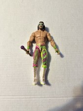 WWE Macho King Randy Savage Action Figure Mattel Elite WWF Hall Of Fame NO CROWN