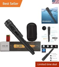 Underwater Metal Detector HS08 - 360 Waterproof Pinpointer for Treasure Hunting