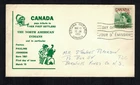 Canada #392, 1961 5¢ Pauline Johnson Woodman cachet FDC, VF