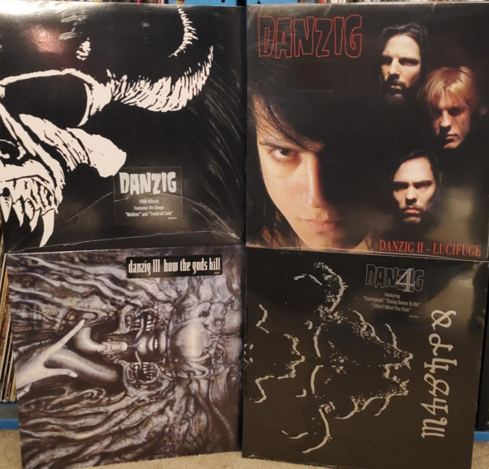 Danzig I II III IV Self-Titled Lucifuge How The Gods Kill 4P 2025 New Sealed