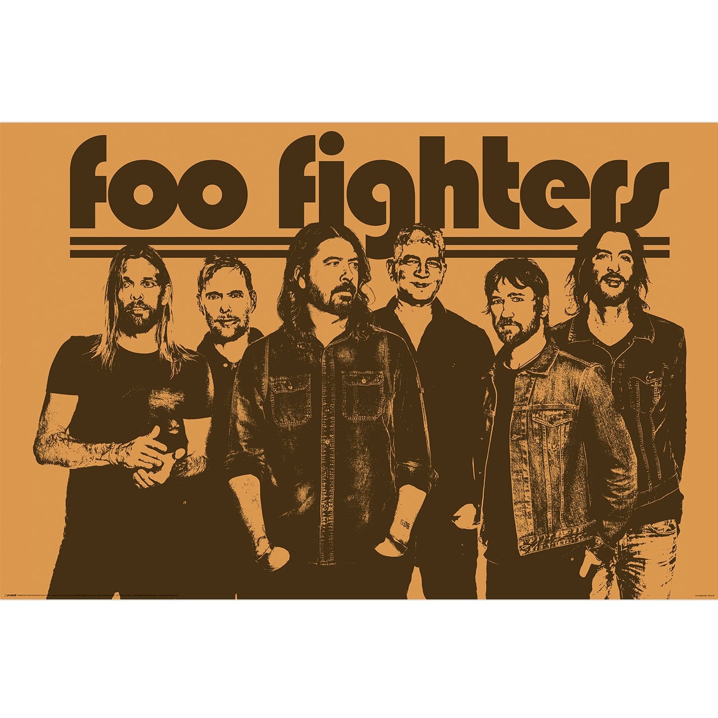 Foo Fighters Poster - Group - Official 91.5 x 61cm Maxi Poster PP2512103