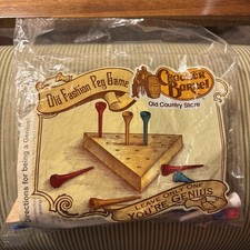 Cracker Barrel Old Fashioned Wood Peg Game NEW SEALED 2015 Batch