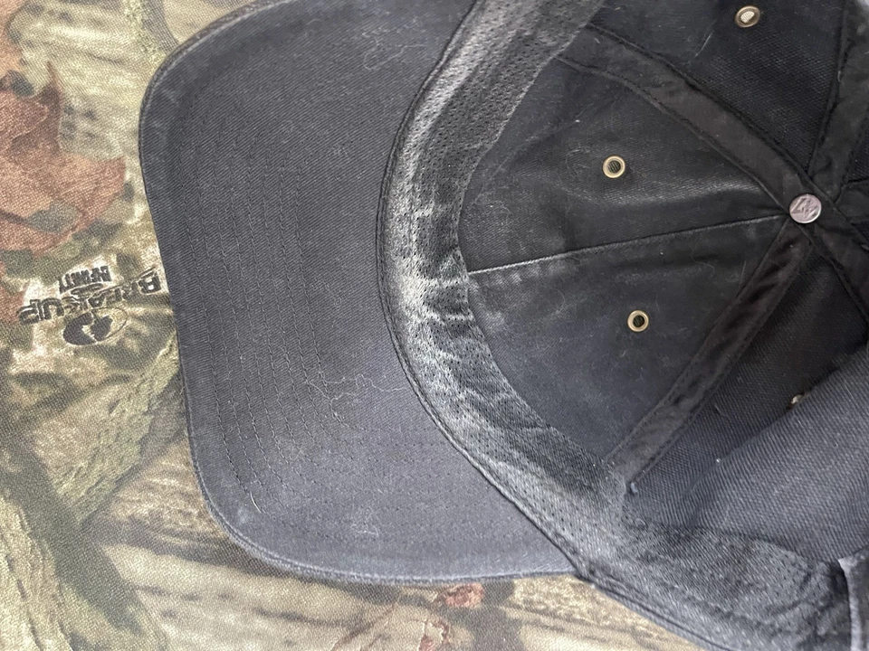 ‘47 X Carhartt Cleveland Brown Adjustable Strapback Hat H67 - Image 4 of 4