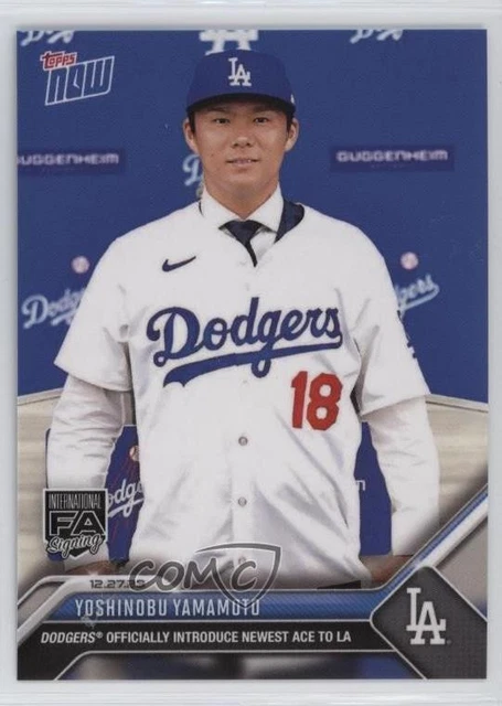 2023 Topps Now Off-Season /34496 Yoshinobu Yamamoto #OS-25