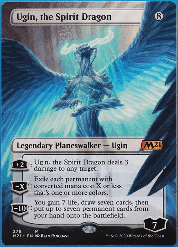 Ugin, the Spirit Dragon (Borderless) Core Set 2021 / M21 NM (506862) ABUGames - Picture 1 of 2
