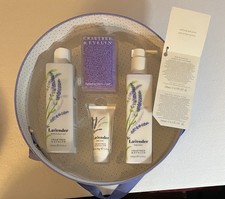 Crabtree  Evelyn Hat Box with 4pcs Lavender Gift Set