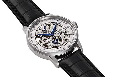 Unused ORIENT STAR Skeleton RK-AZ0002S Silver Men's Watch in Box