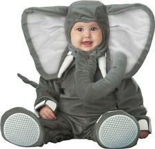 InCharacter Lil' Elephant Baby Costume, Large 18-24 Months